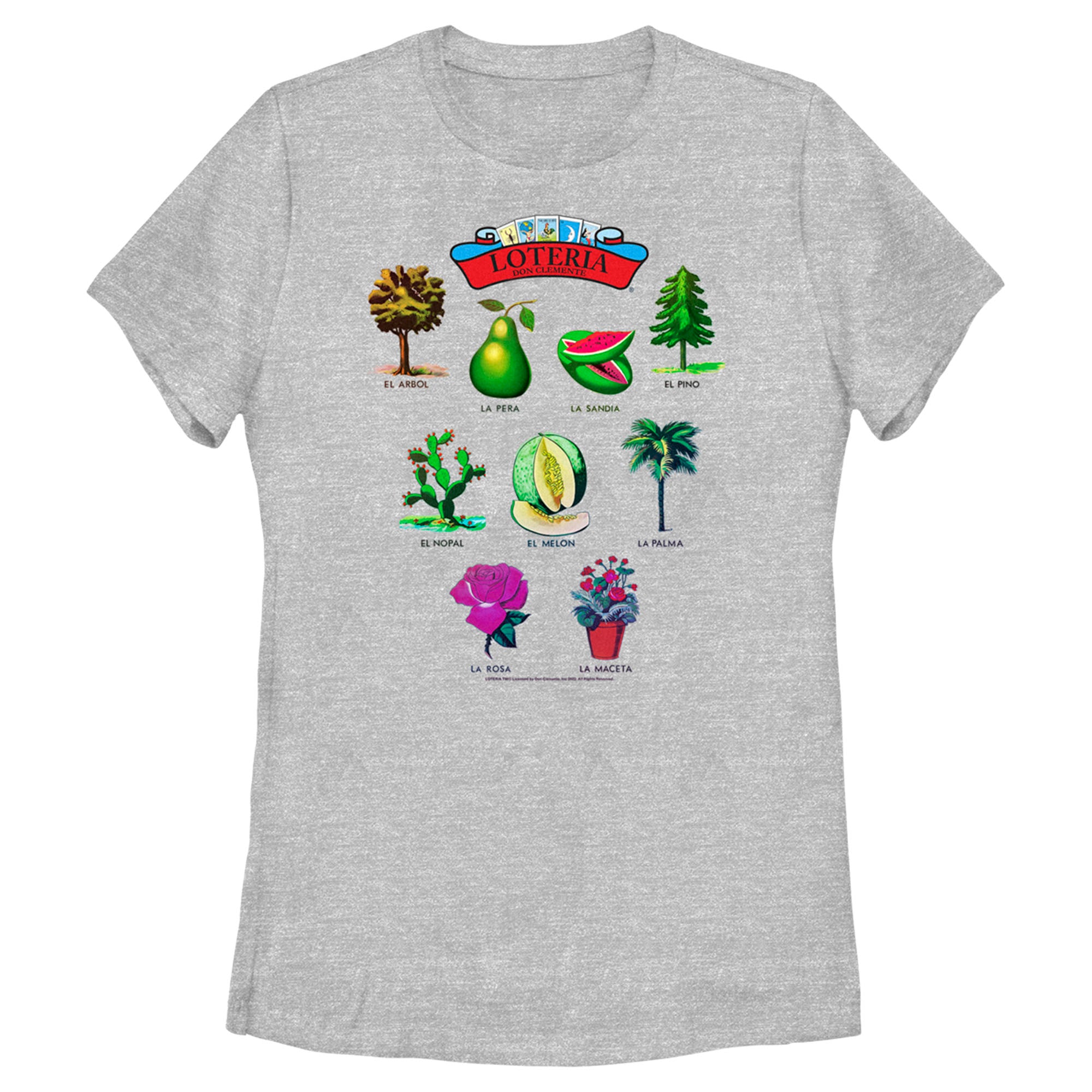 Women’S Loteria The Botanical Cards T-Shirt