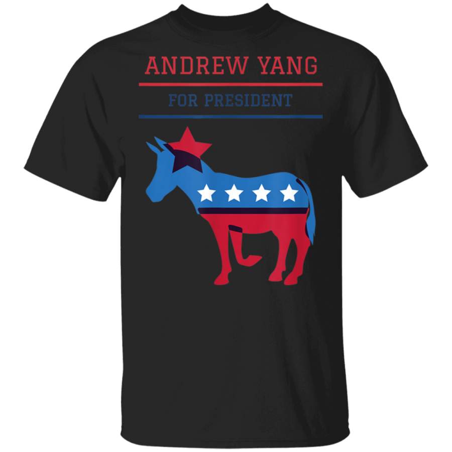 Andrew Yang for US President Democrat TShirt