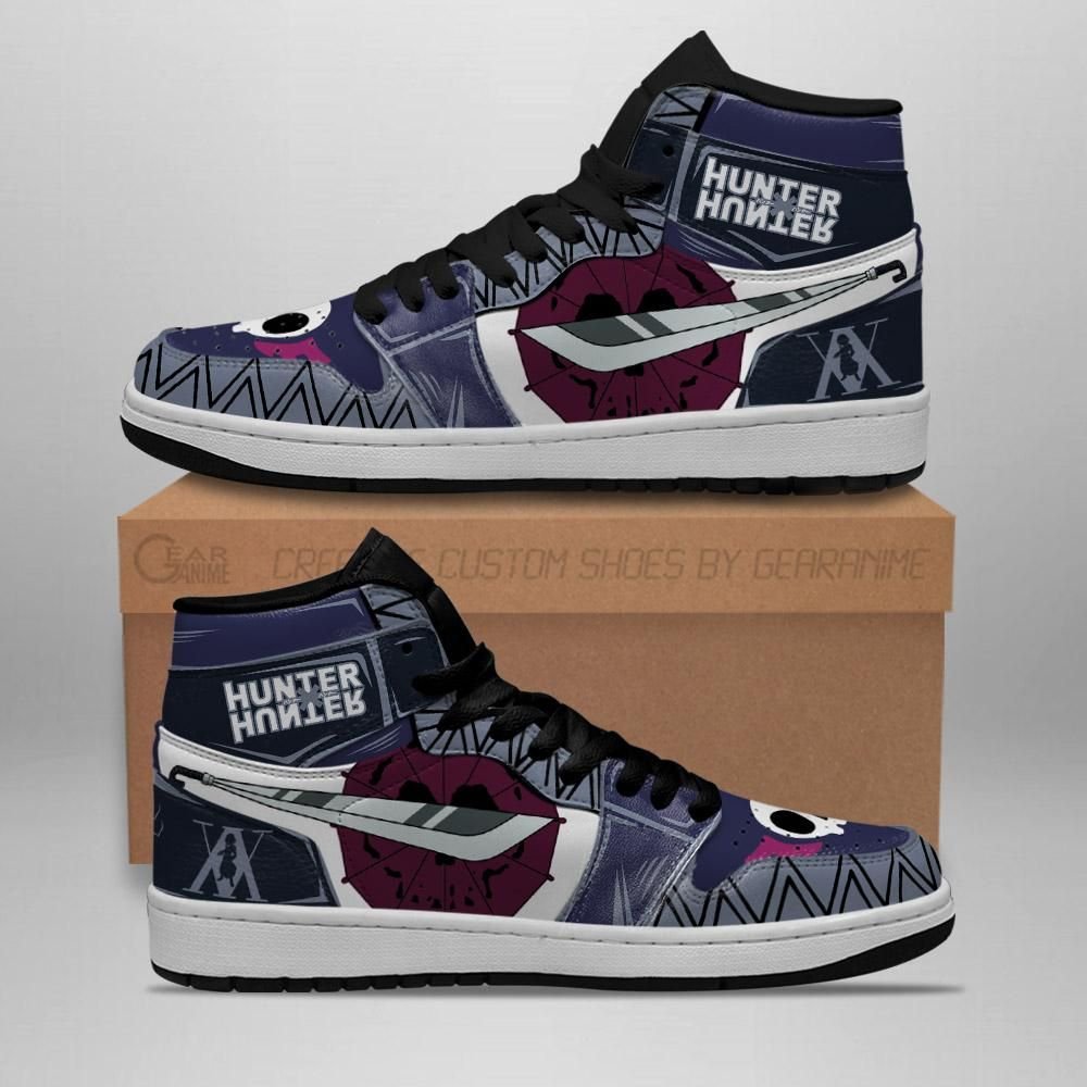 Feitan Hunter X Hunter Sneakers Sword HxH Anime Shoes Jordan Sneaker