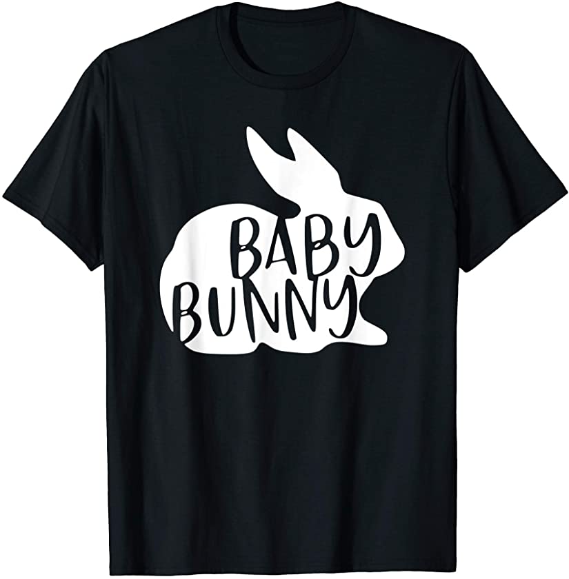 Baby Bunny Cute Rabbit Family Matching Happy Easter Day T-Shirt