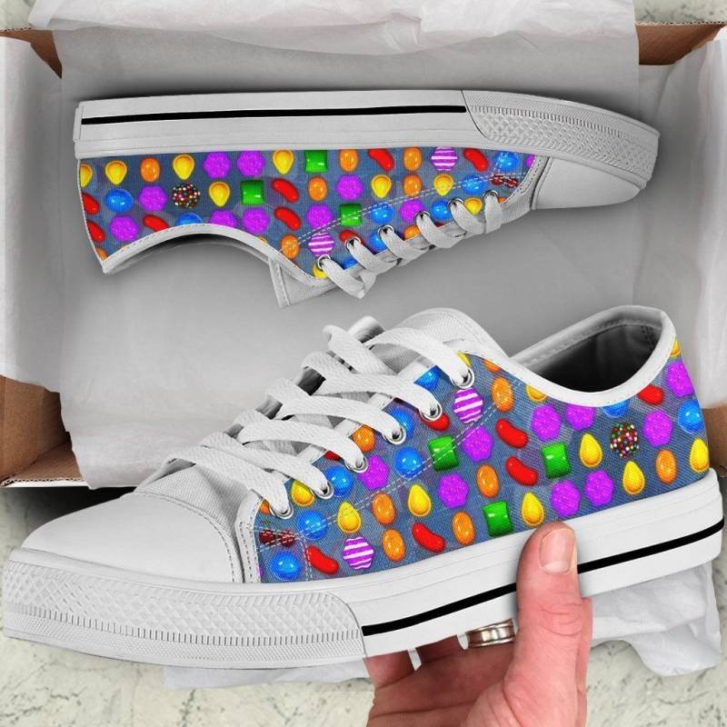 Candy Crush Low Top Shoes LV01