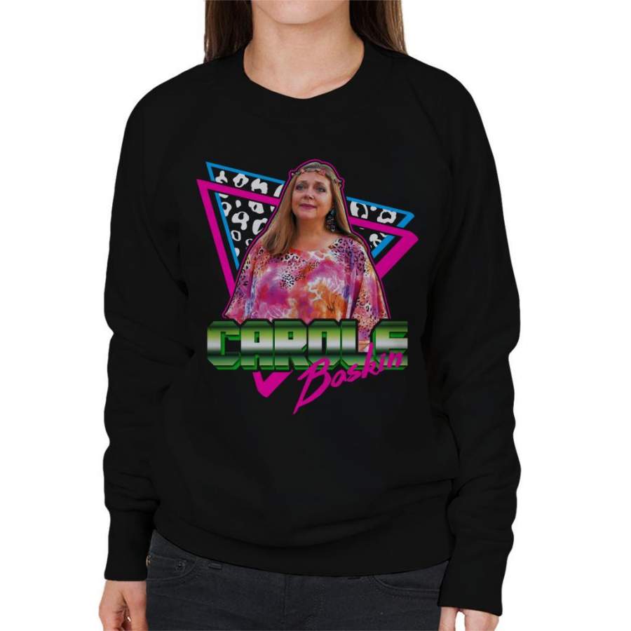 Carole Baskin 80s Retro Tiger King Women’s Sweatshirt