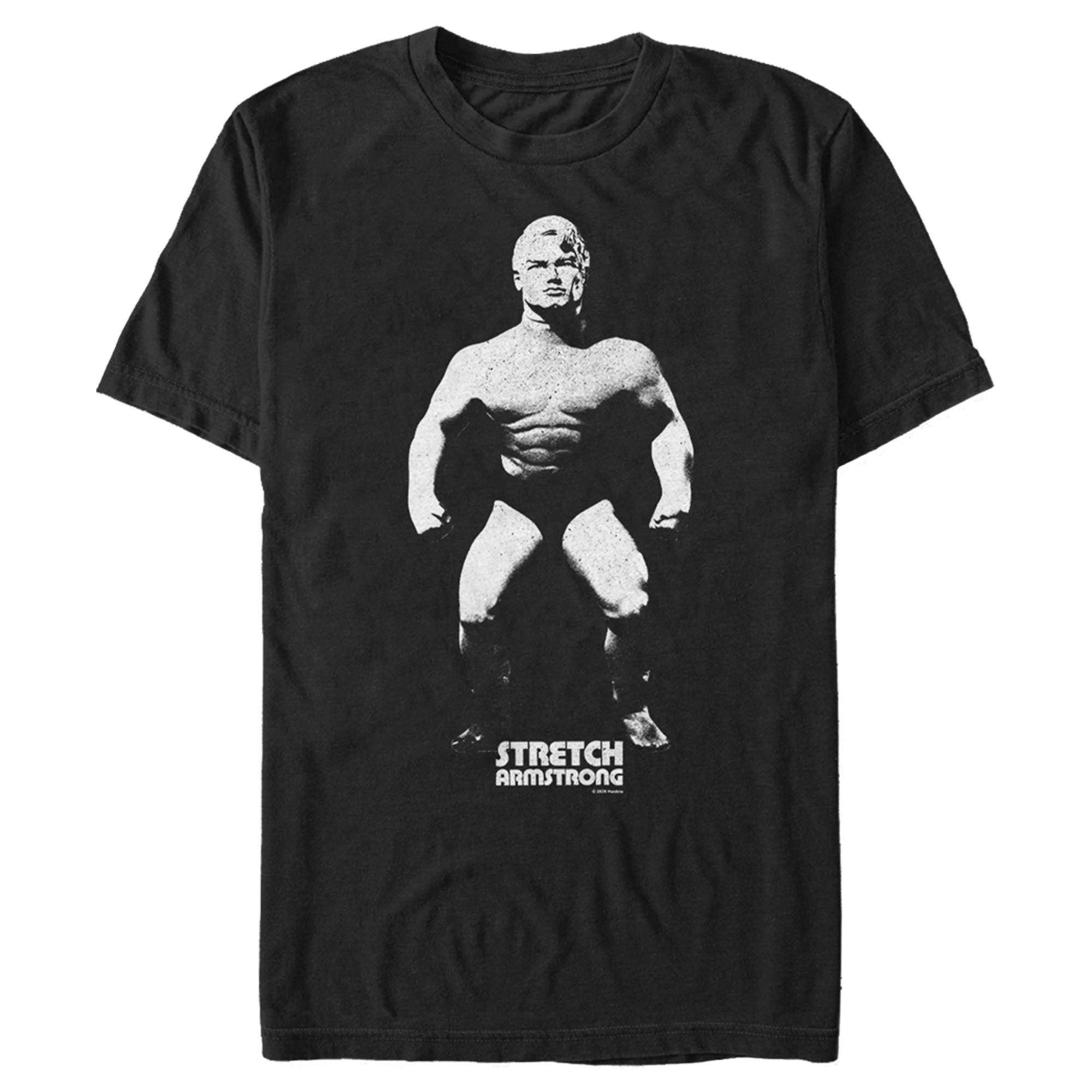 Stretch Armstrong Men’S Grayscale Figure  T-Shirt