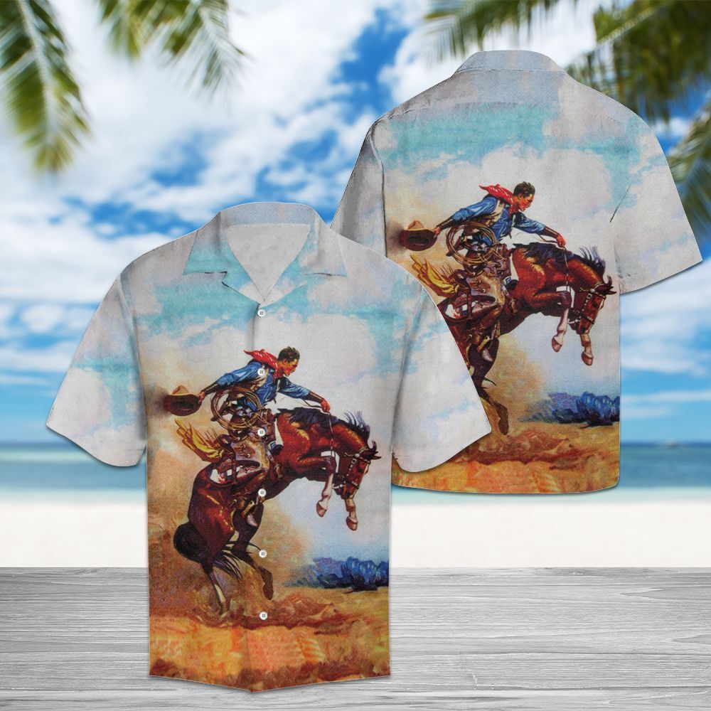 Amazing Cowboy Ht17701 – Hawaiian Shirt