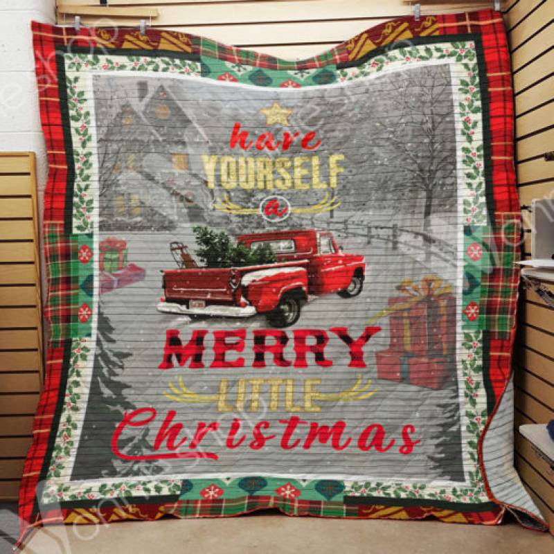 Red Truck Christmas Blanket AU1901  97O50