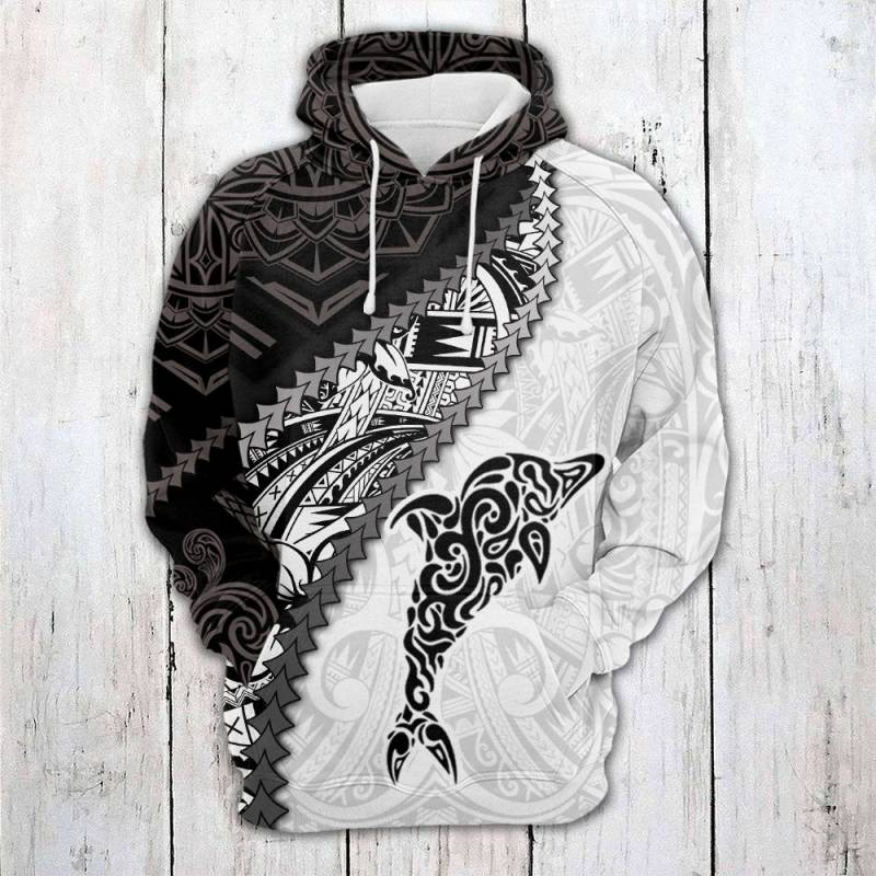 Amazing Dolphin HT25807 – All Over Print Unisex Hoodie