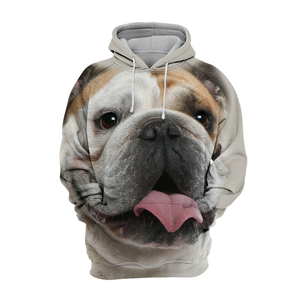 Unisex 3D Graphic Hoodies Animals Dogs English Bulldog