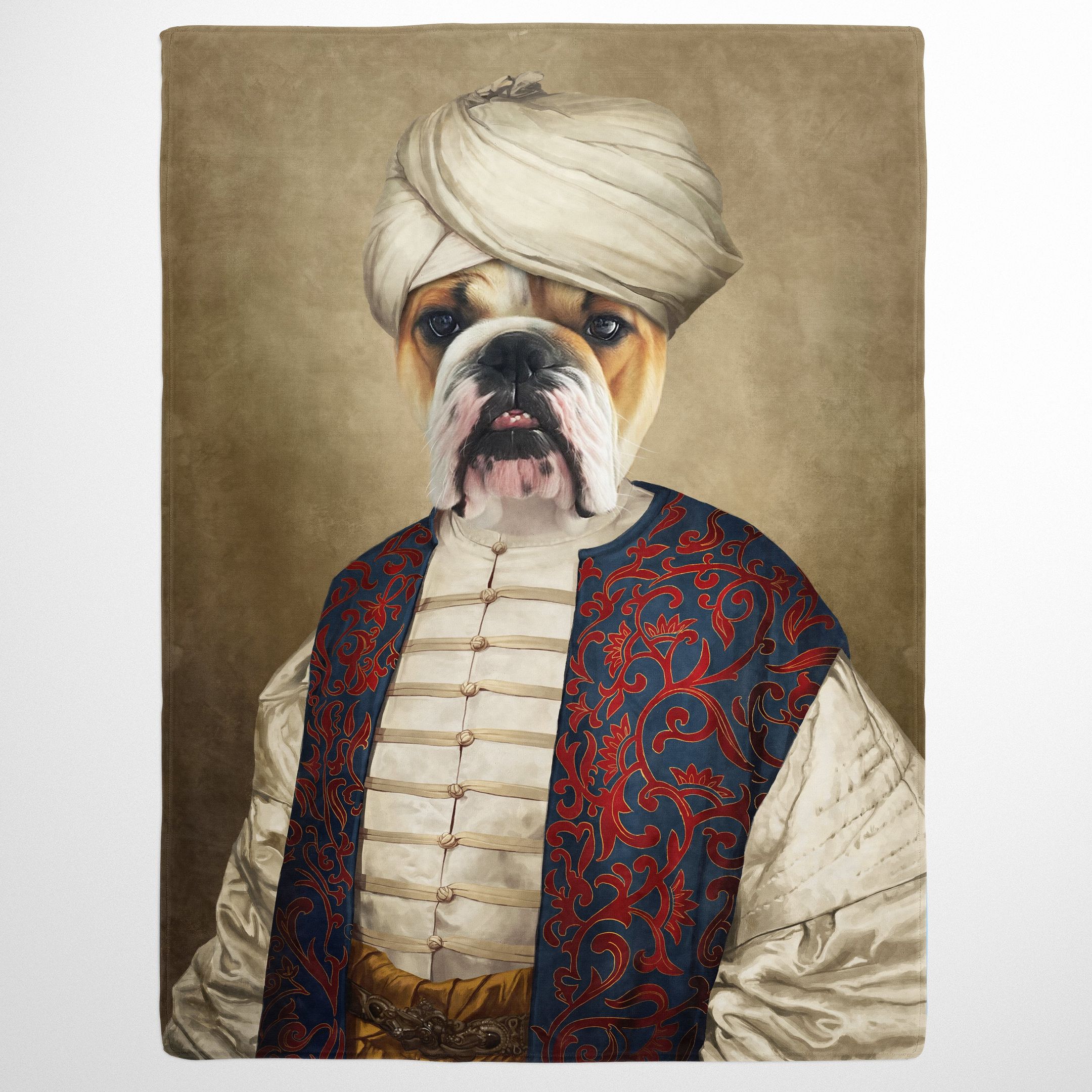 The Sultan Custom Pet Quilt Blanket