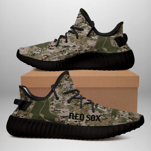 Boston Red Sox U.S. Military Camouflage Sneakers – Free Shipping