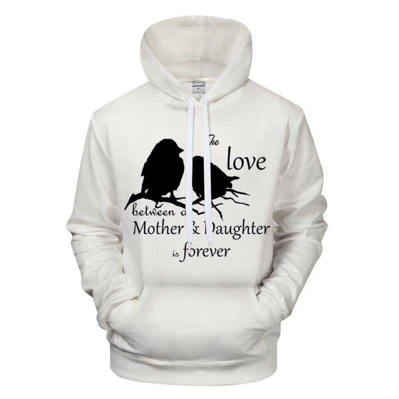 Mother & Daughter 3D – Sweatshirt, Hoodie, Pullover – Chingontees