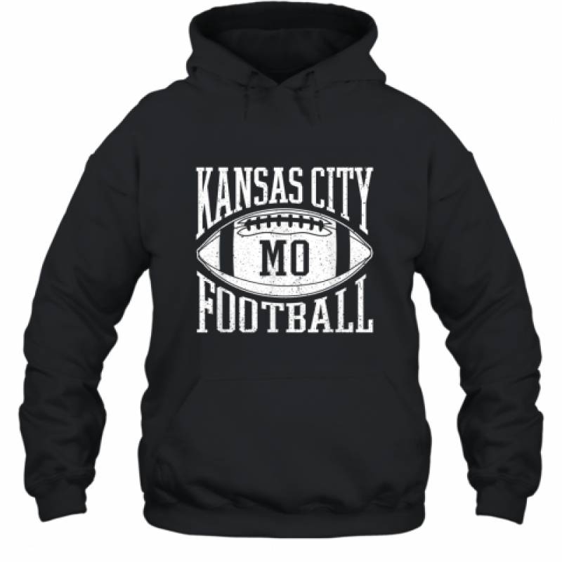 Kansas City Football Vintage KC Missouri Chief Retro Hoodie