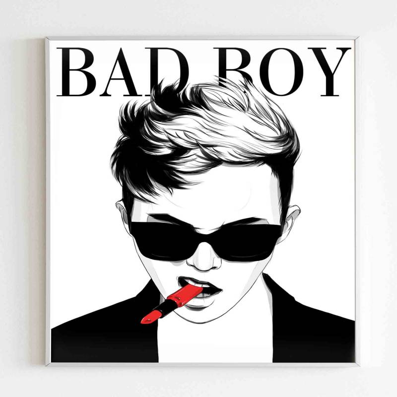 Bad Boy Art Poster - Poster Art Design