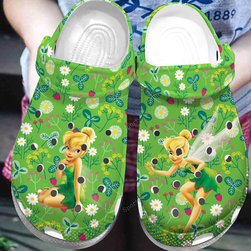 Tinkerbell Garden Fairy Clog Shoes