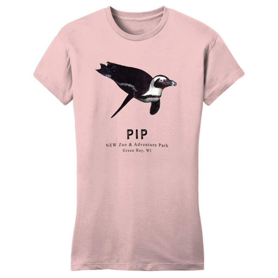 Pip the Penguin – Women’s Fitted T-Shirt