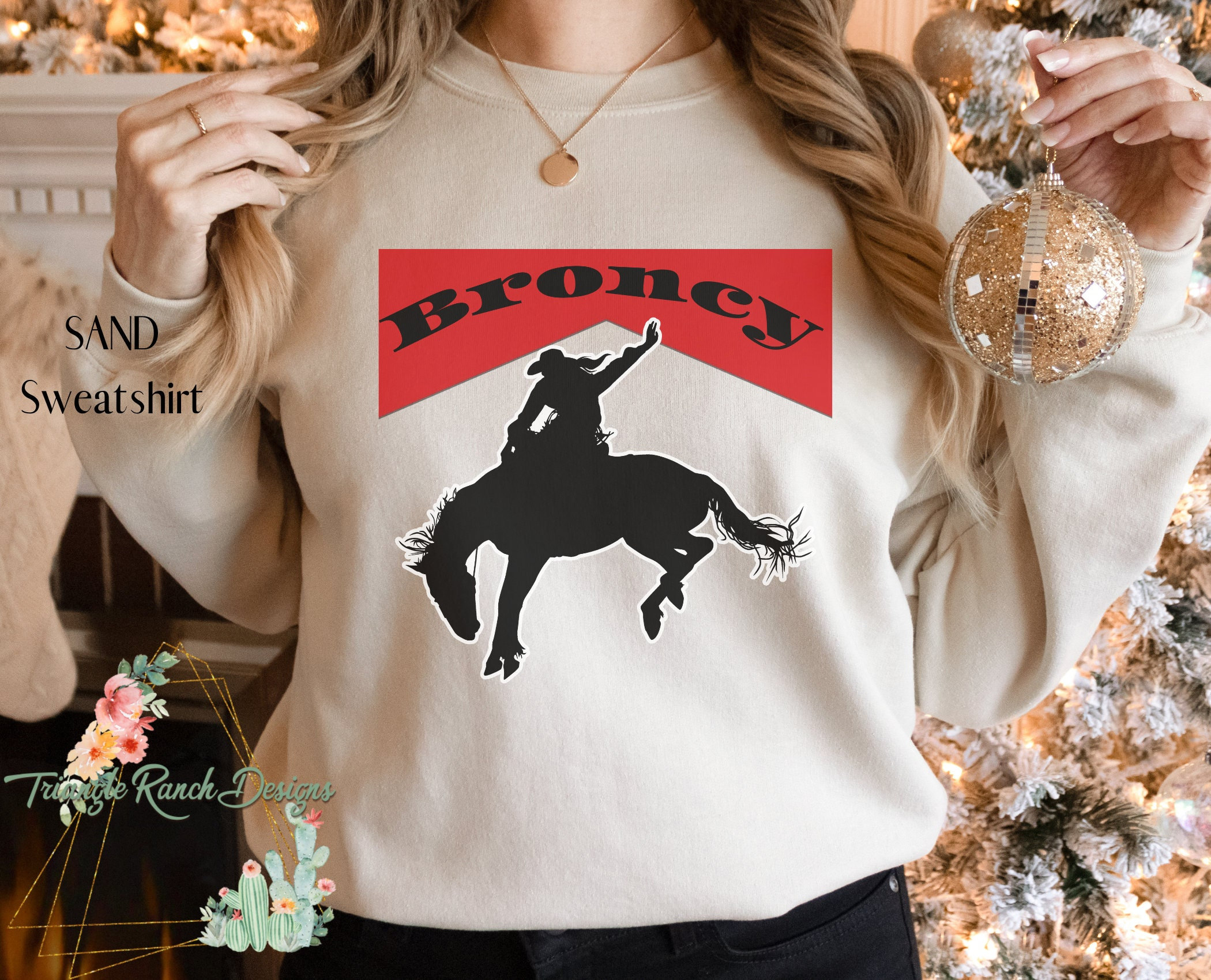 Western graphic sweatshirt Broncy Sweater Wild Like the West Cowboy Christmas Rodeo shirt  Retro cowboy sweatshirt Cowgirl gift