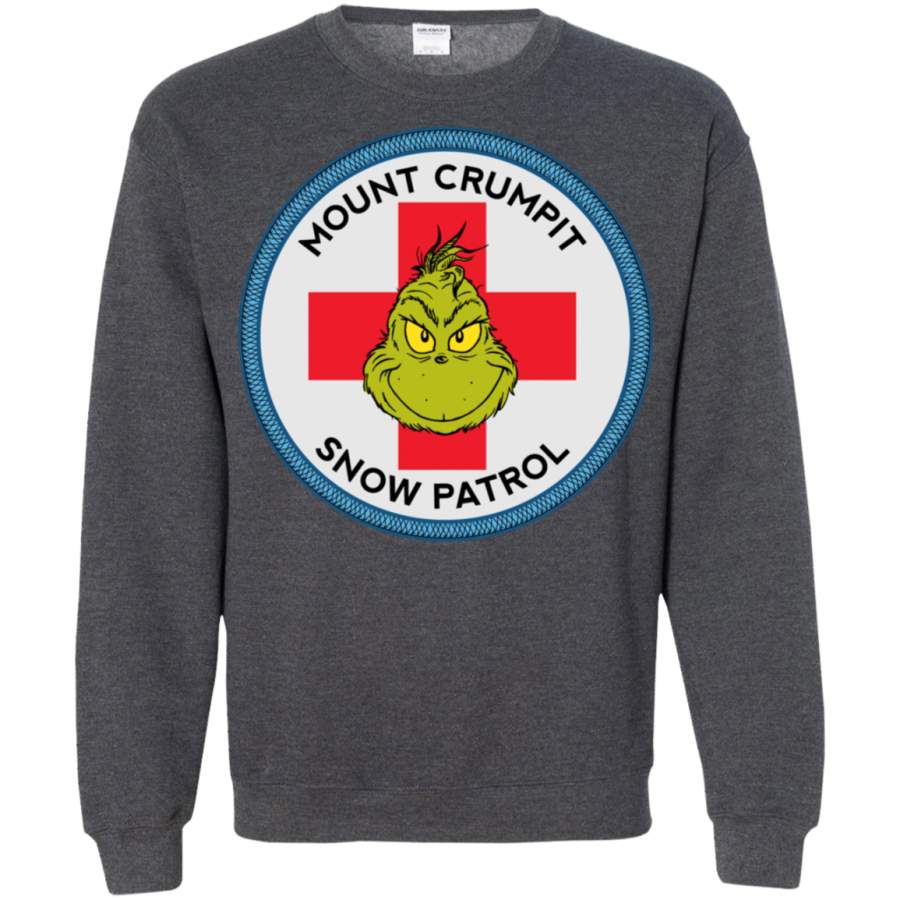 AGR Dr Seuss Grinch Mount Crumpit Snow Patrol Pullover Sweatshirt ...