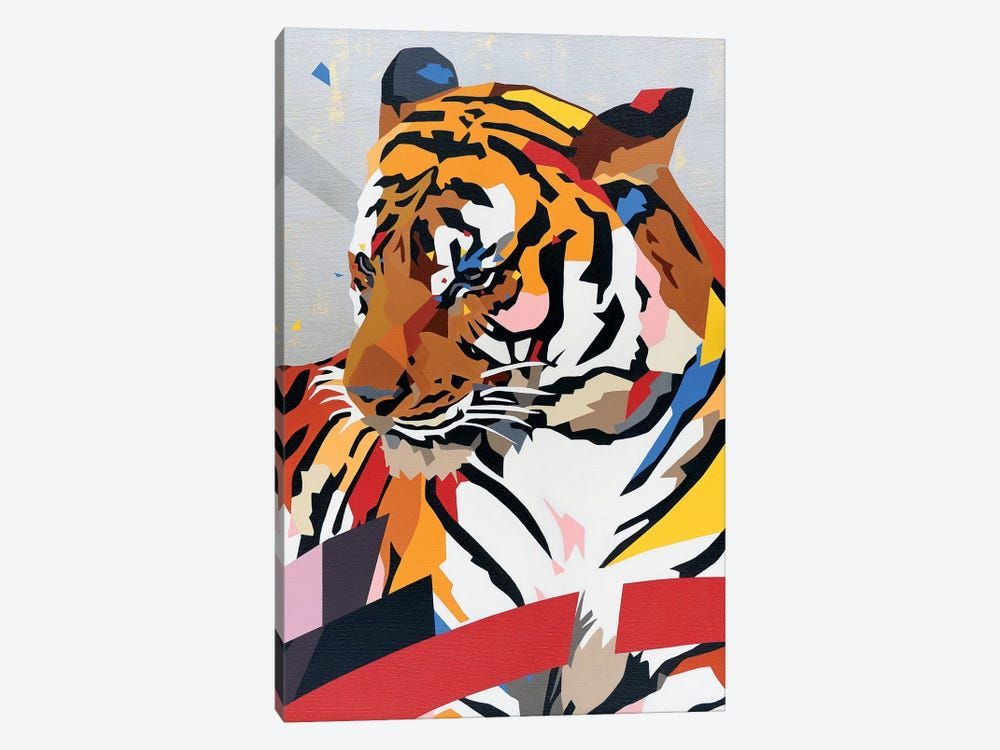 China Tiger Canvas Poster 8″x12″ 12×18″ 18″x26″ 24″x36″ 30″x45″