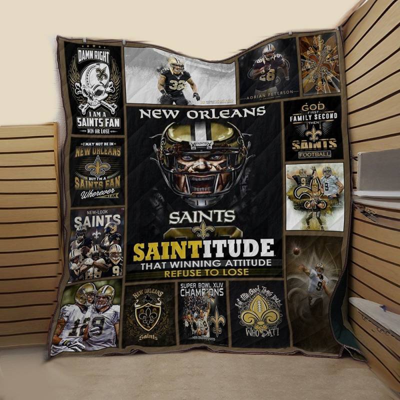 New Orleans Saints Win or Lose Quilt Q1003