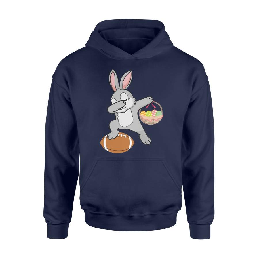 Dabbing Bunny – Football Easter Day  Hoodie