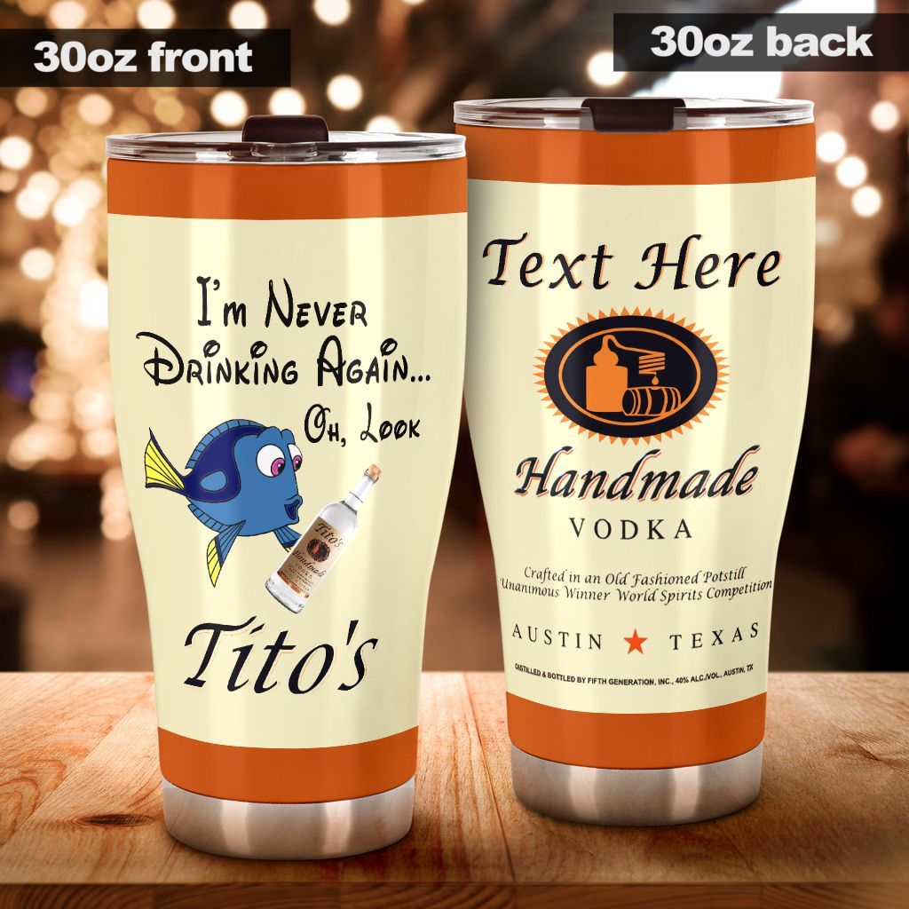 103CNVTM-THH Dory Fish – Tito’s – Custom Tumbler