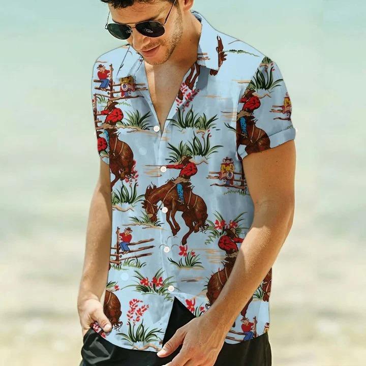 Awesome Cowboy Hawaiian Shirt