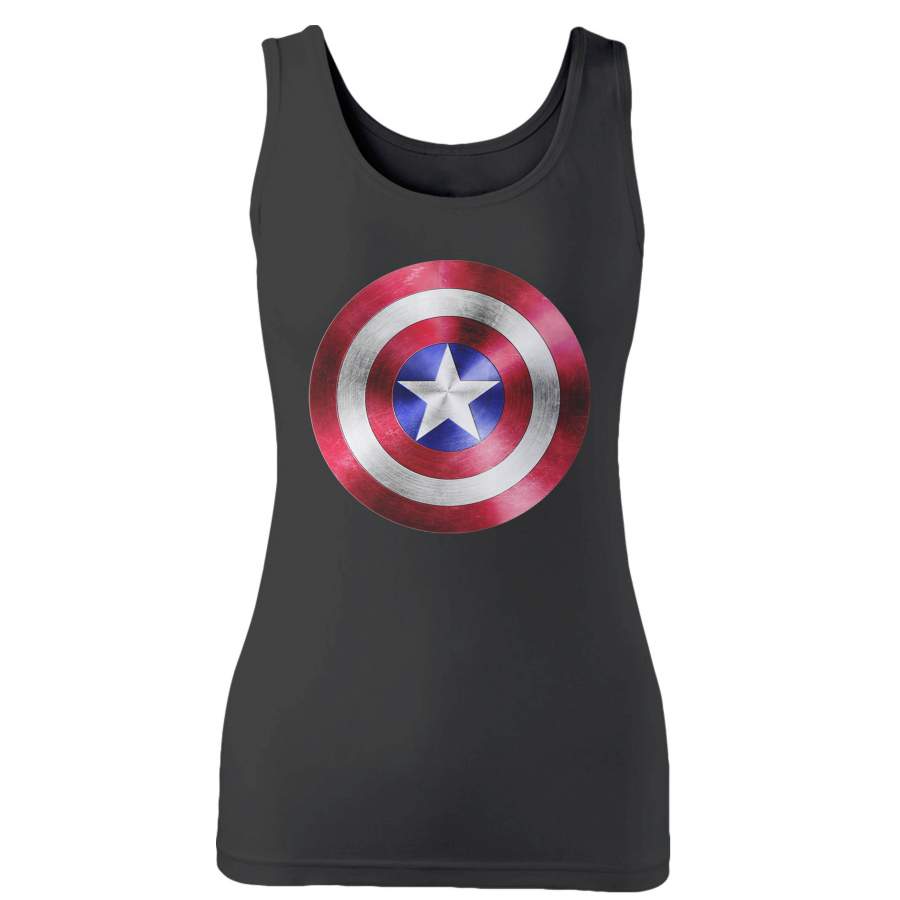 Captain America Shield Woman’s Tank Top