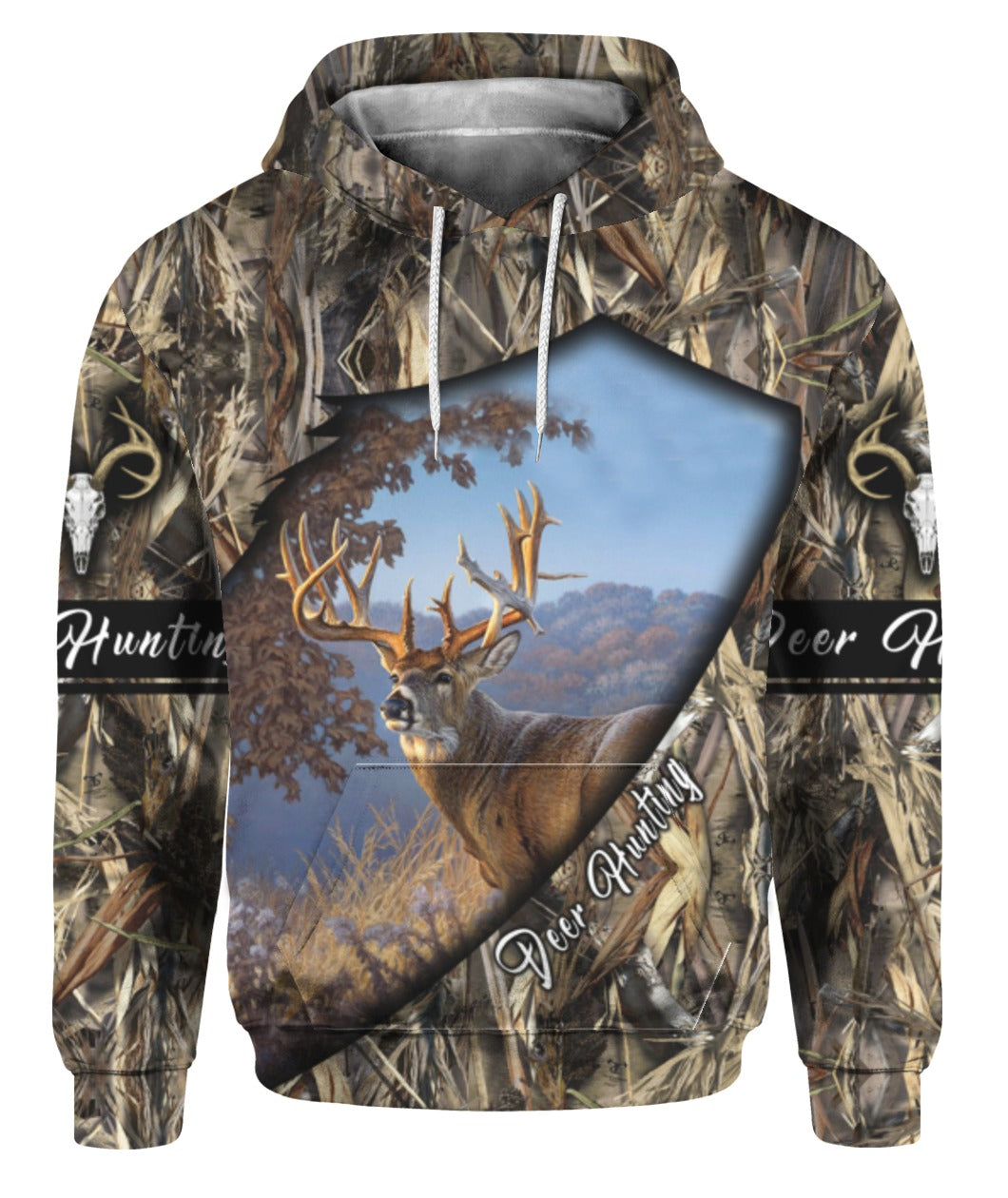 Oragontee Deer Hunting Camouflage 3D All Over Print | Hoodie | Unisex | Full Size | Adult | Colorful | Ht5575