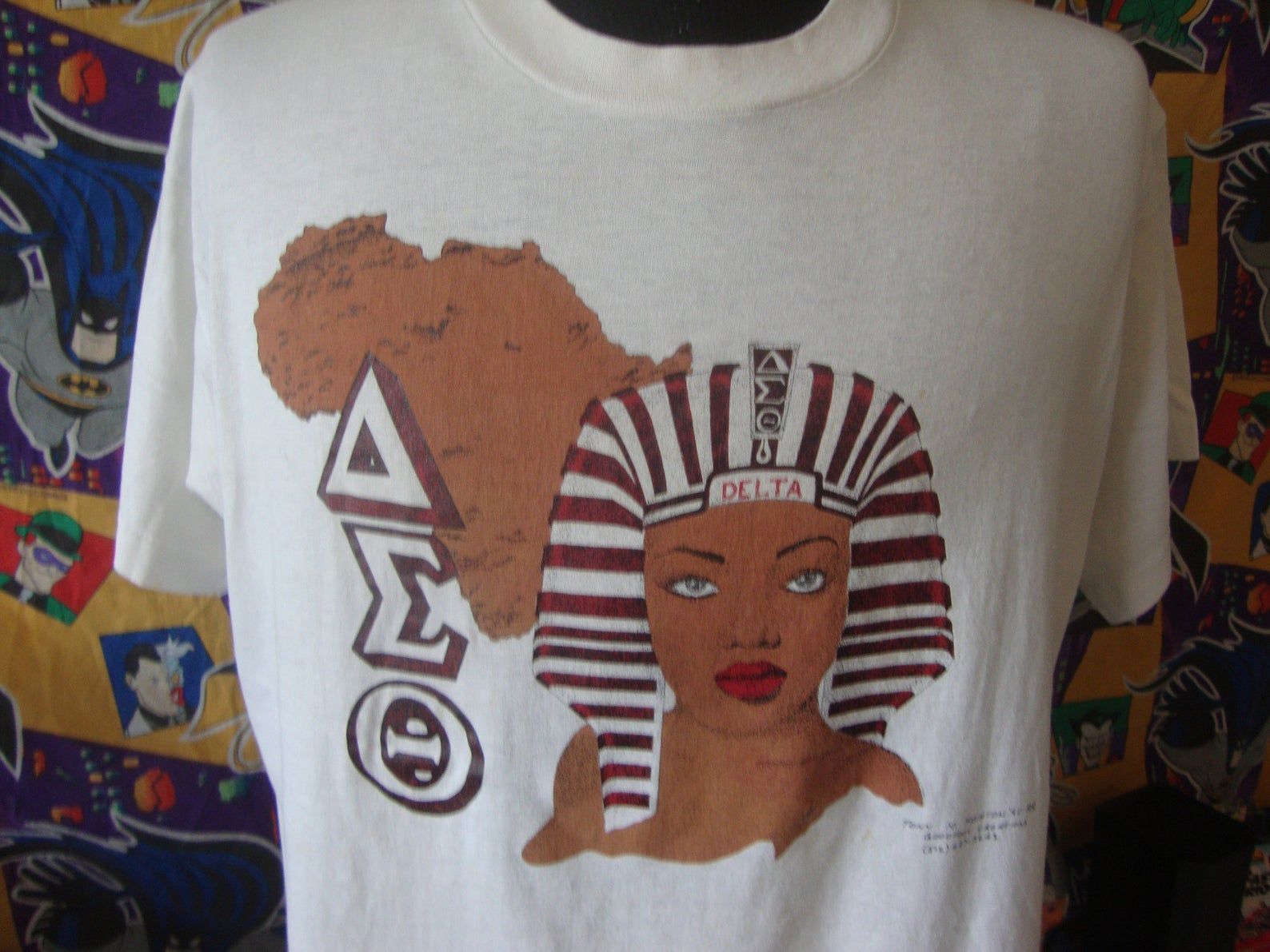 Vintage 90’s Delta Sigma Theta Sorority College University T Shirt 2