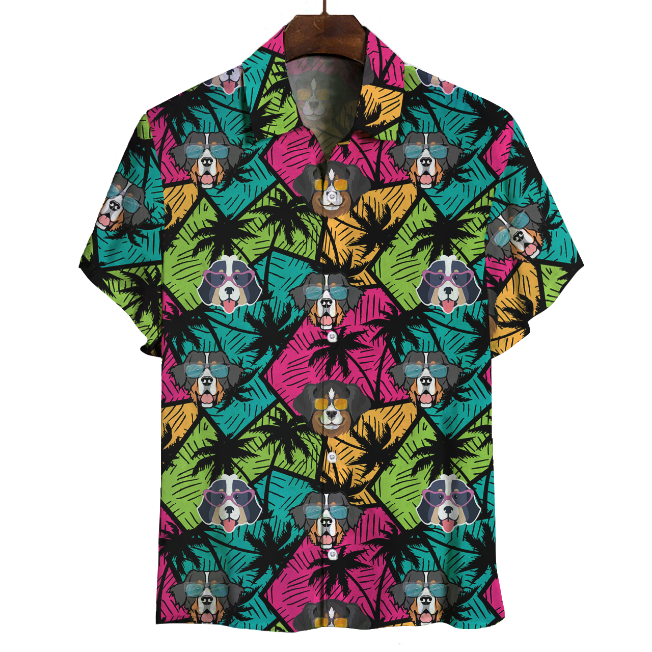 Aloha Hawaii Bernese Mountain Shirt Ha63171