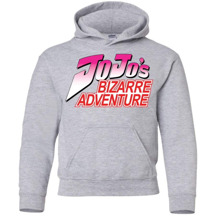 AGR Jojo’s Bizarre Adventure Logo Youth Pullover Hoodie