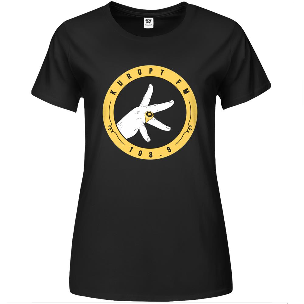 Kurupt Fm Logo Premium Womens T Shirts