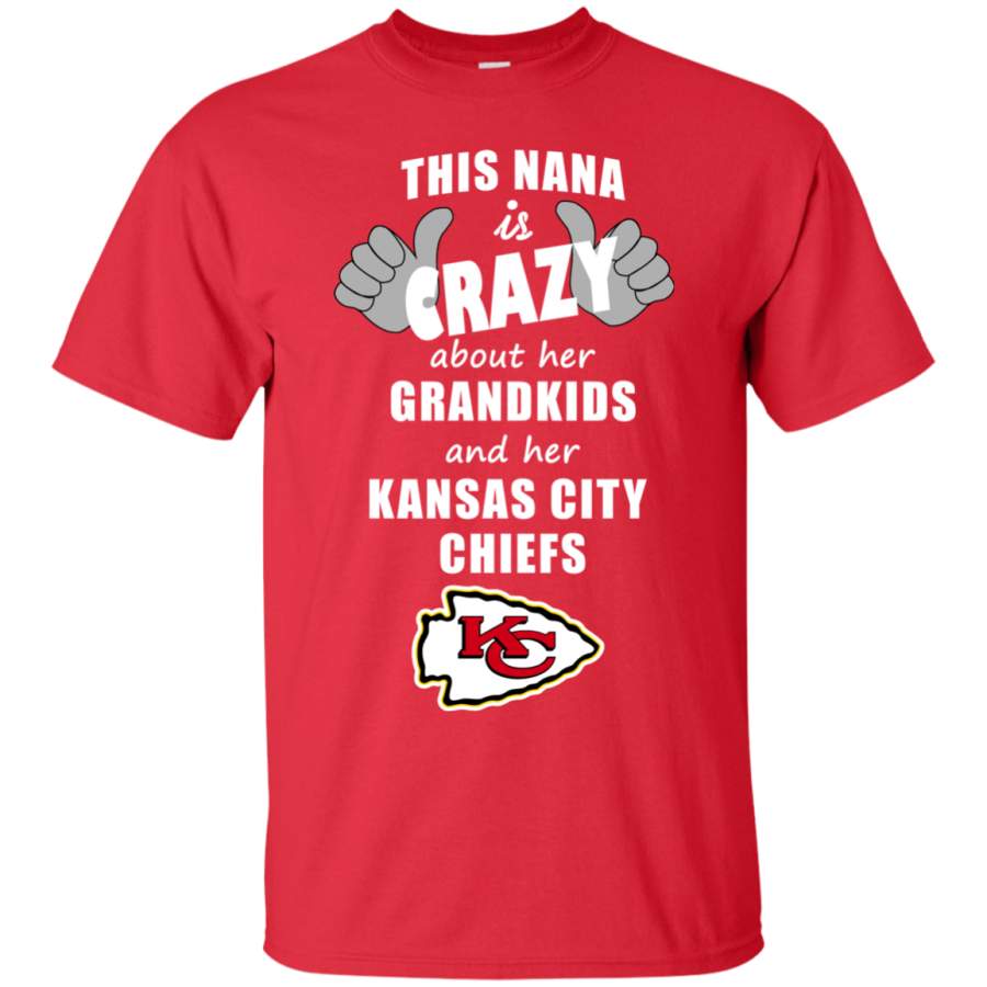 This Nana Is Crazy About Her Grandkids And Her Kansas City Chiefs T Shirts