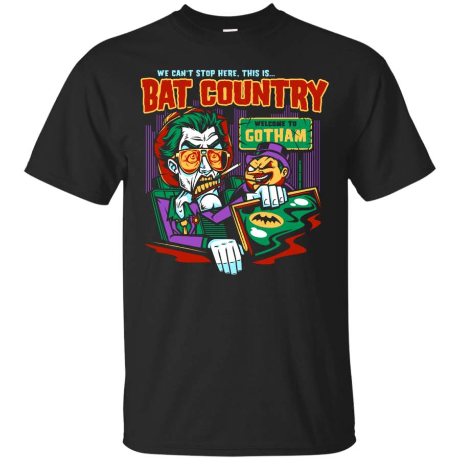 CATWOMAN – Bat Country Penguin Design T Shirt & Hoodie