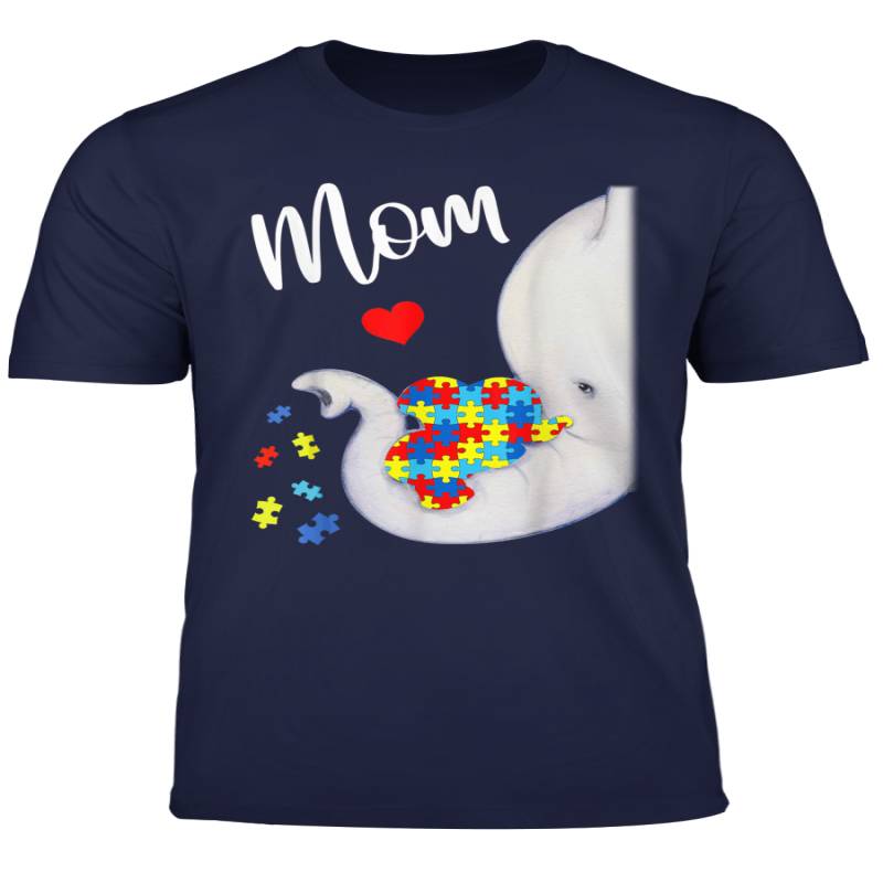 Autism Awareness Autism Elephant Mom Tshirt Cute Gifts