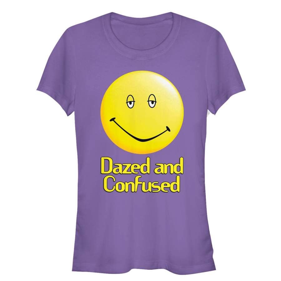 Dazed and Confused Junior’s Big Smiley Logo  T Shirt