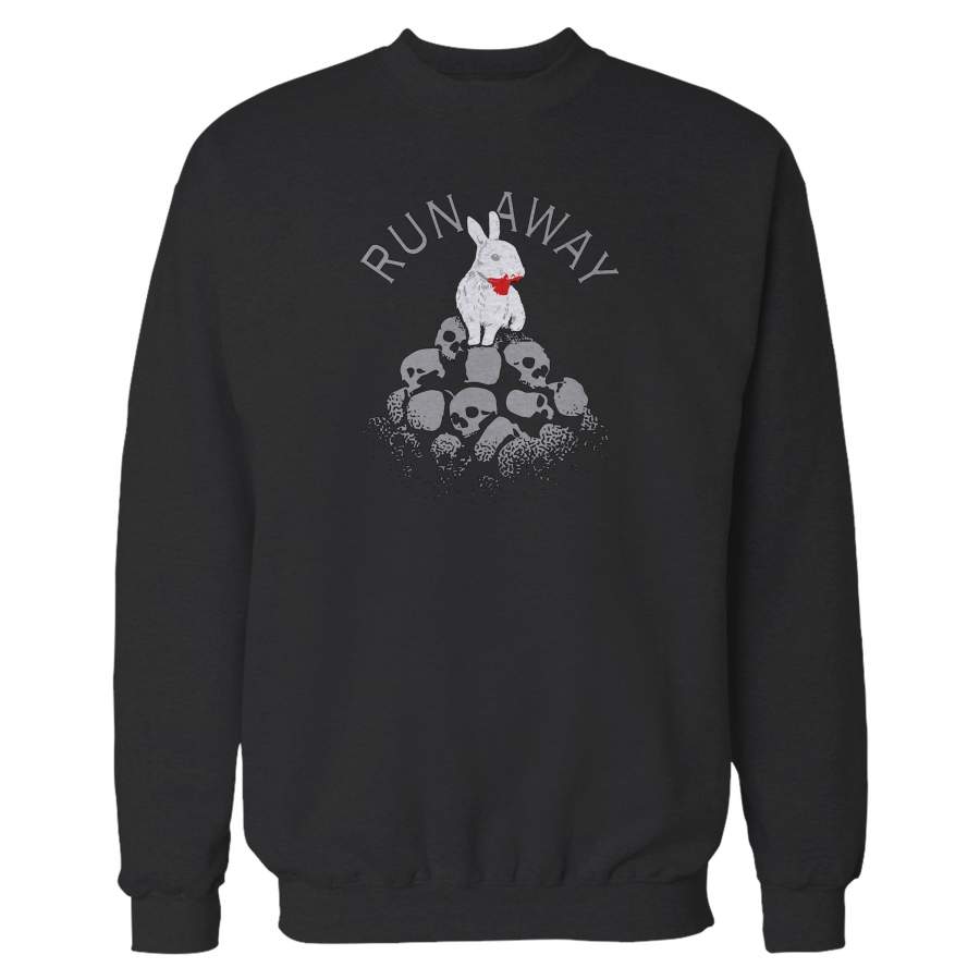 Run Away Killer Bunny Sweatshirt