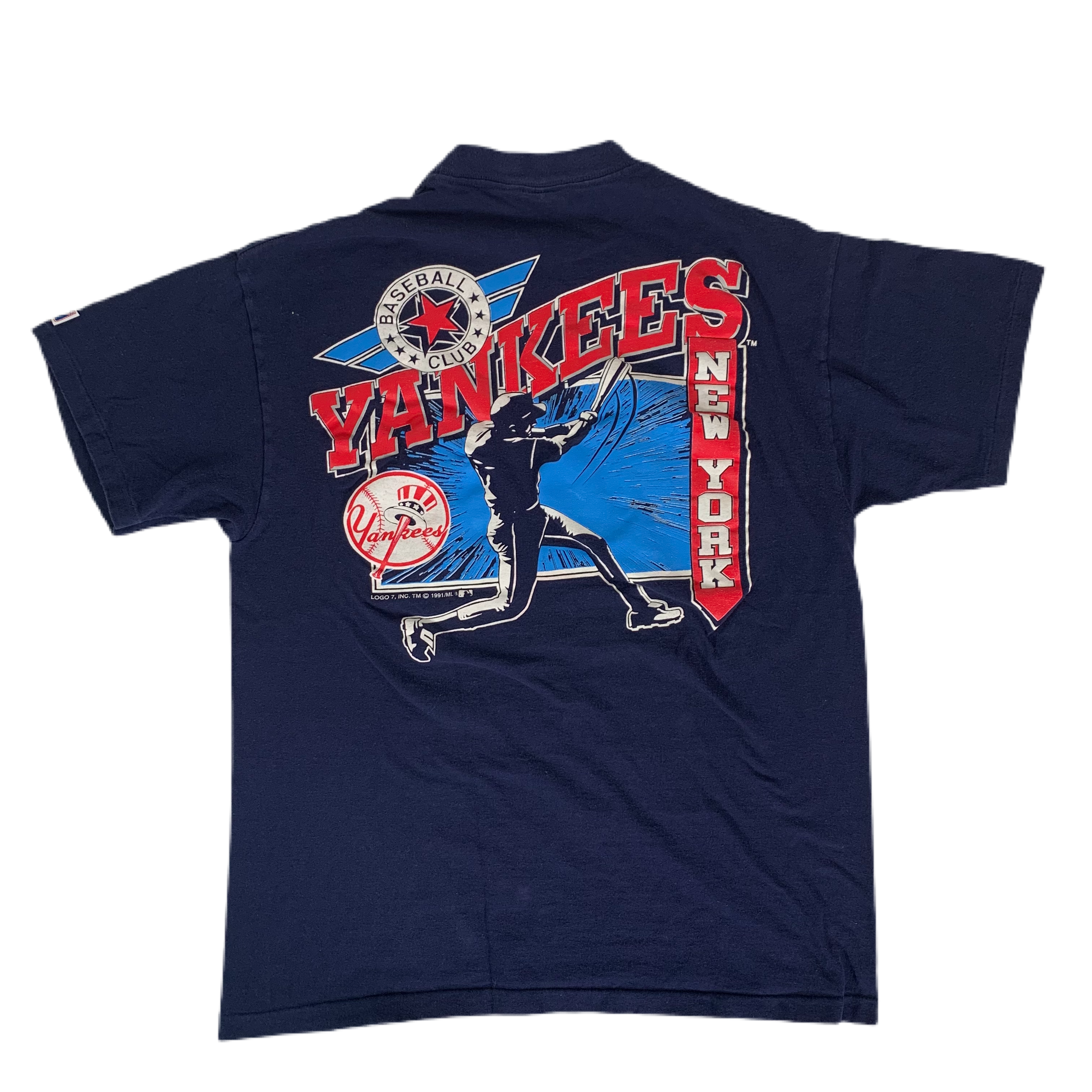 Vintage Yankees “Baseball Club” Logo 7 T-Shirt