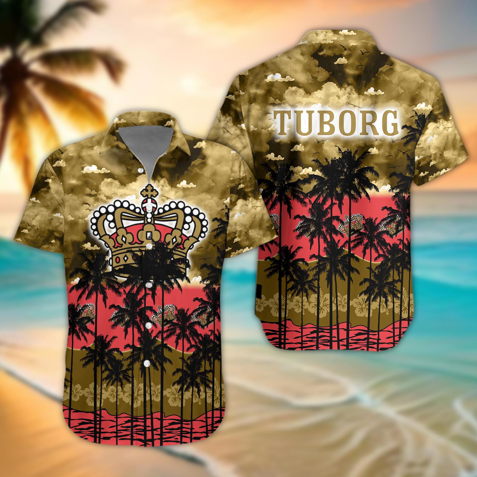 Tuborg Brewery Aloha Shirt