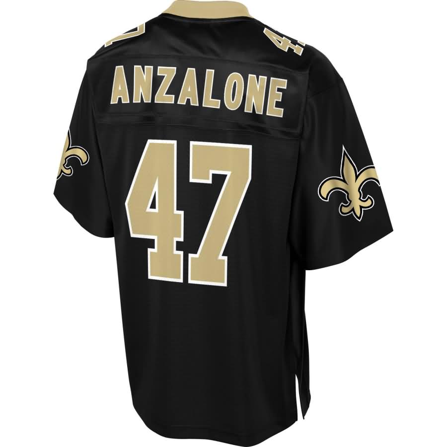 Alex Anzalone New Orleans Saints NFL Pro Line Team Color Player Jersey – Black