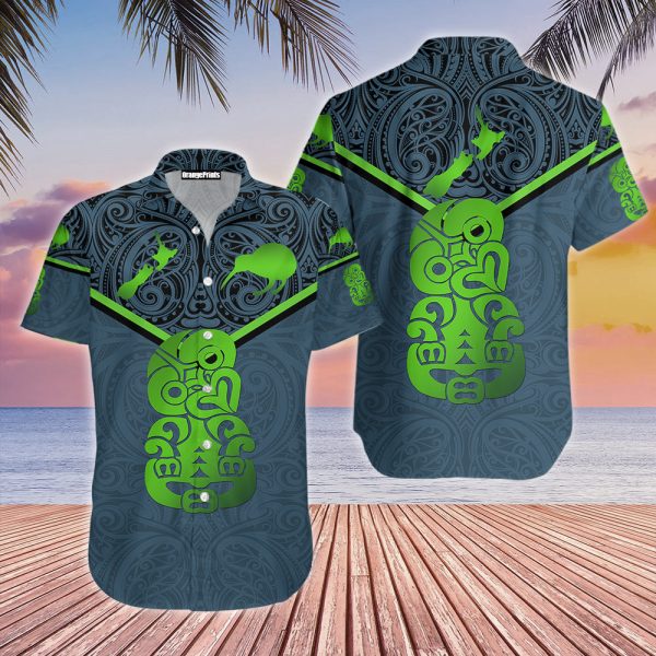 New Zealand Maori Rugby Hawaii Shirt For Men Women Ha63432