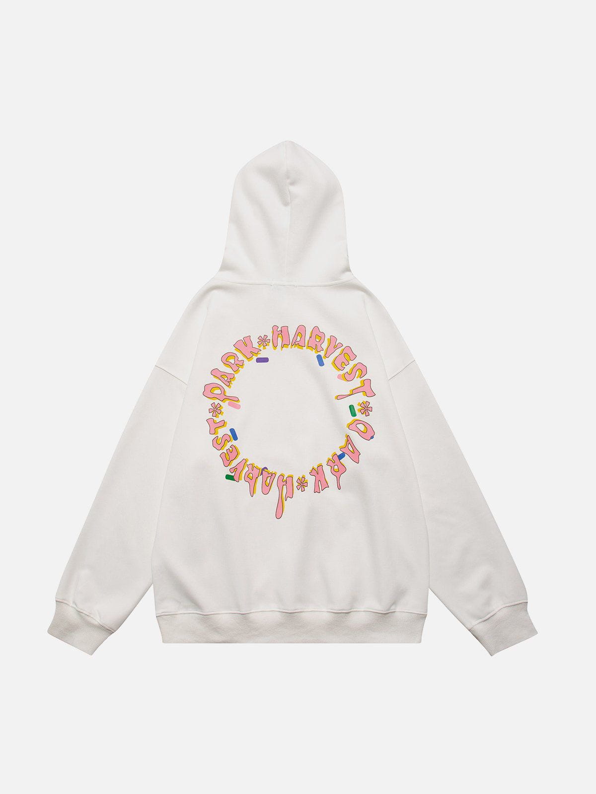 Talishko™ – Circle Letters Print Hoodie