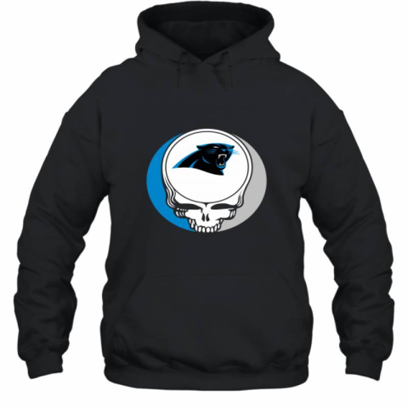 Halloween Skull Funny Football Team Carolina Panthers Hoodie