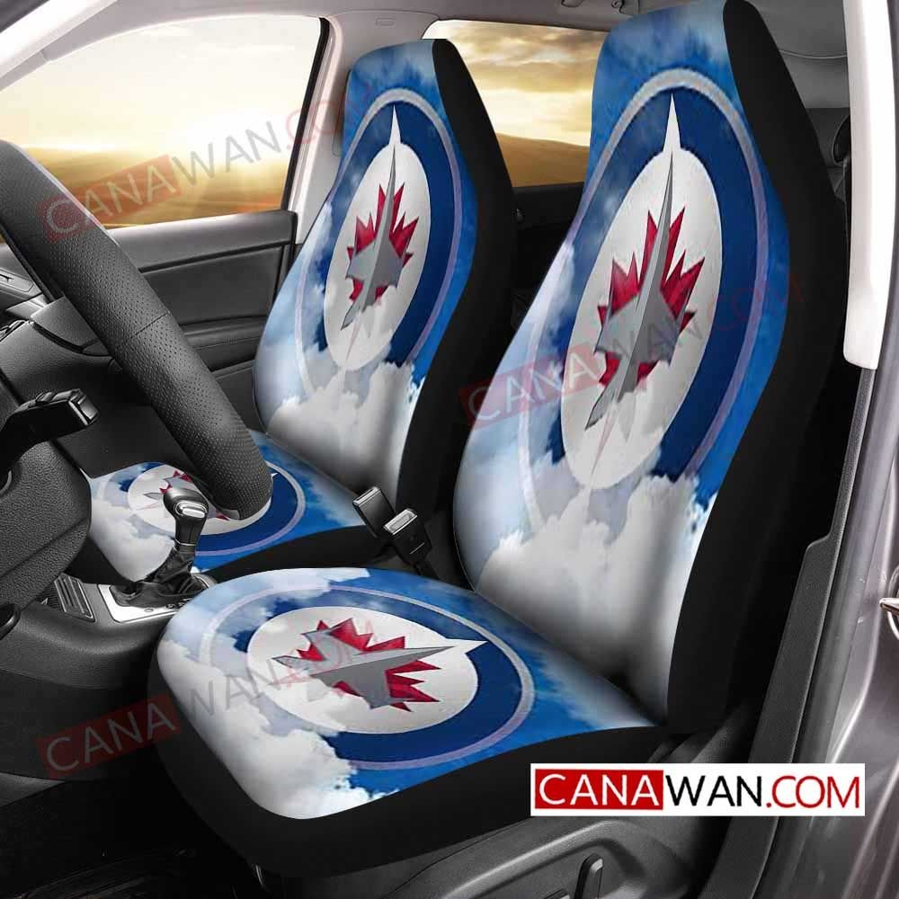 Winnipeg Jets Style147 3D Customized Personalized Car Seat Cover