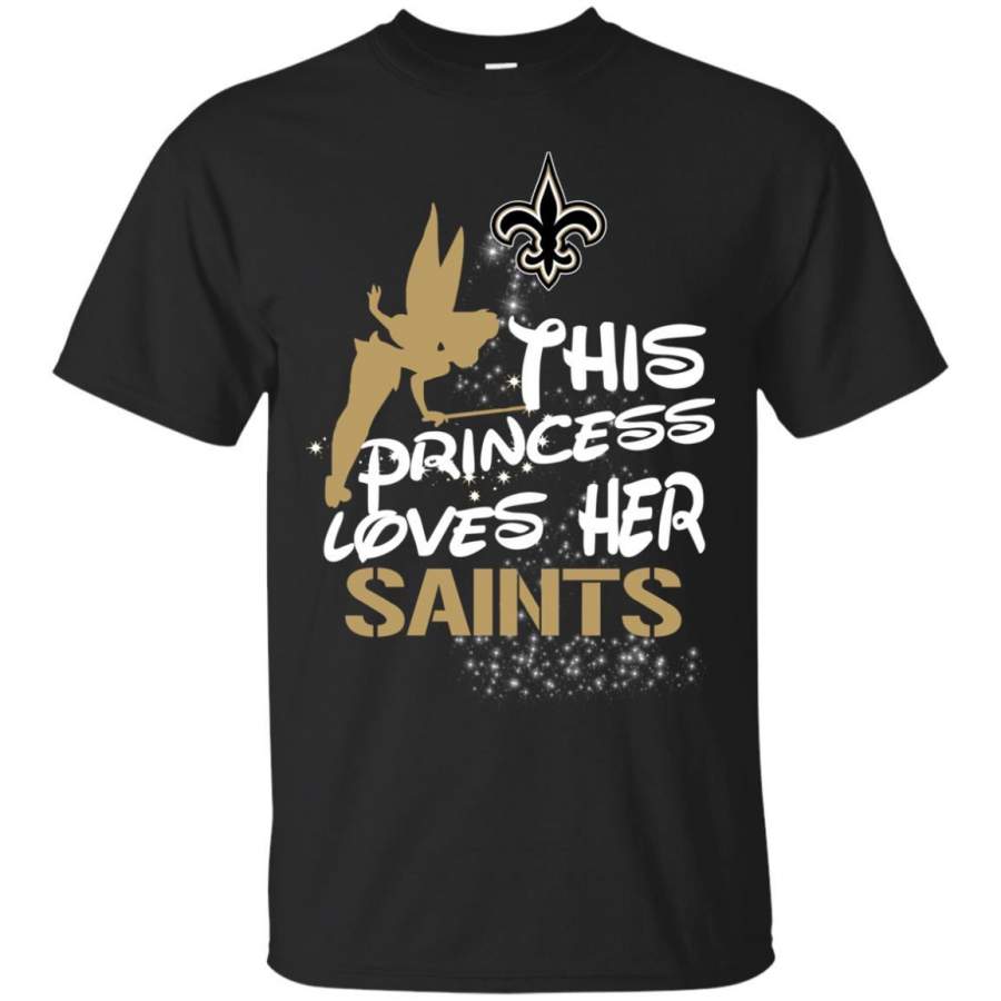 This Princess Love Her New Orleans Saints T Shirts