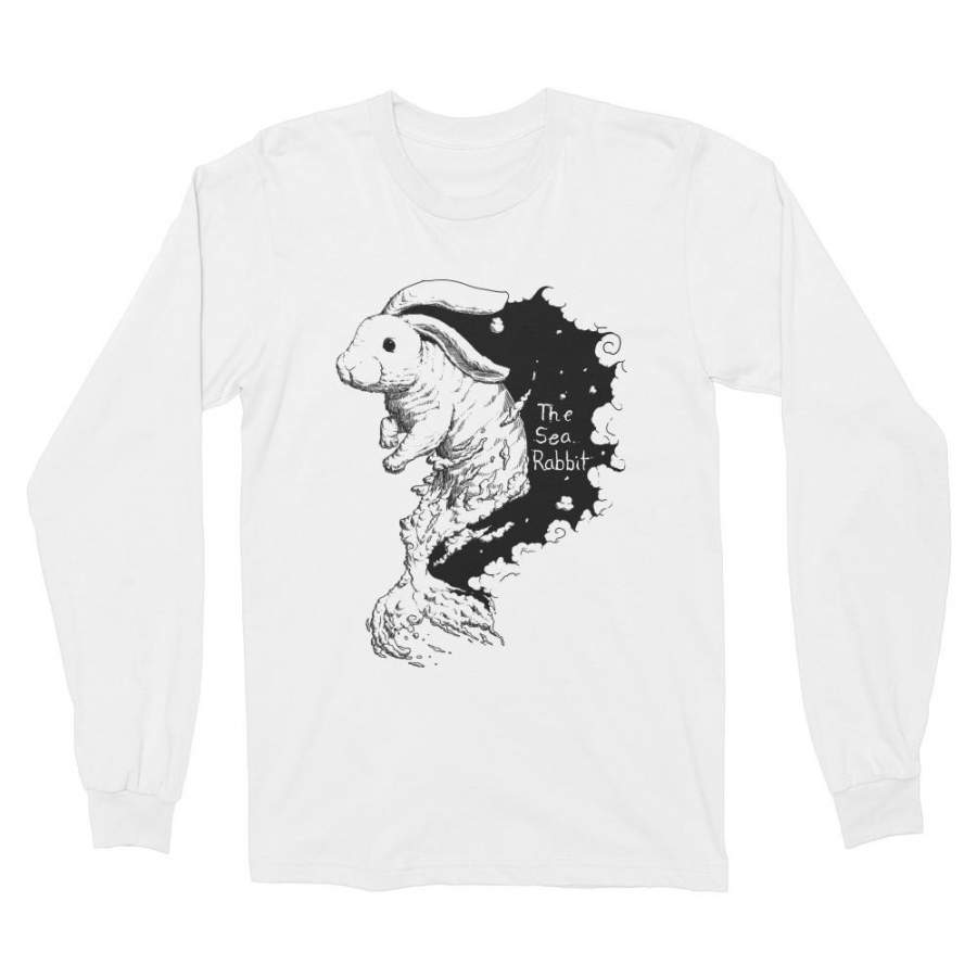 Swirly Sea Rabbit Longsleeve Shirt