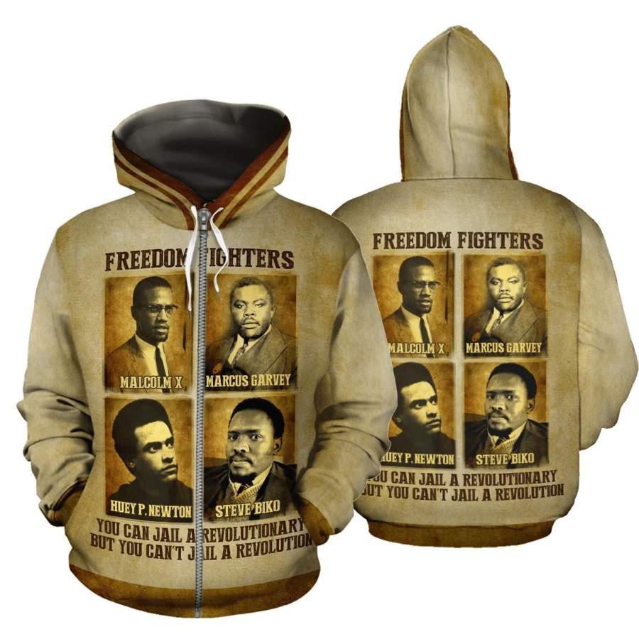 African Zip-Up Hoodie – Africa Black Civil Leaders 1st