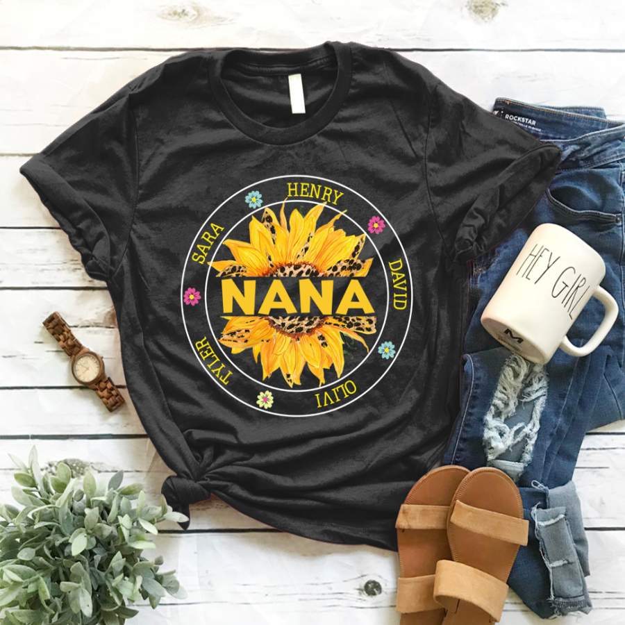 Shopcoolpod Personalized Nana shirt V3 , Gift for Nana, Nana Shirts