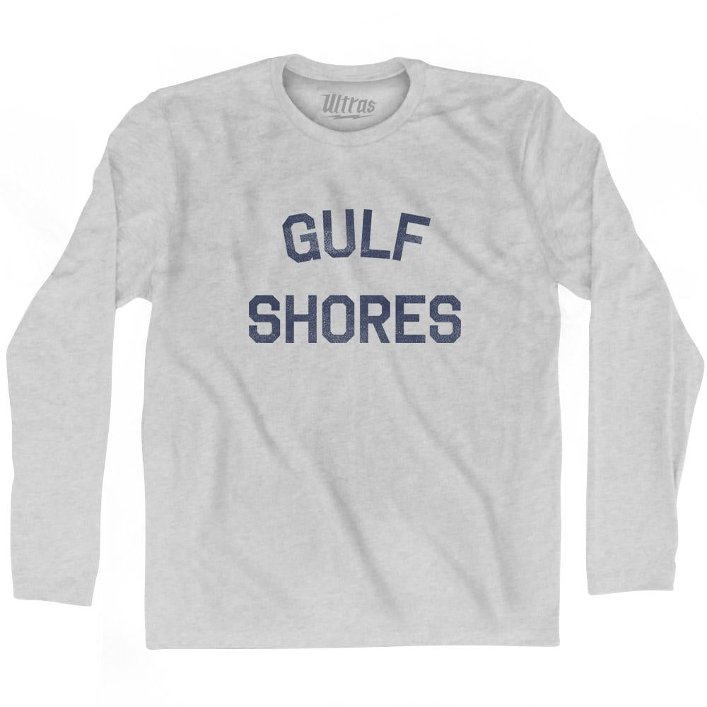 Alabama Gulf Shores Adult Cotton Long Sleeve Vintage T-shirt