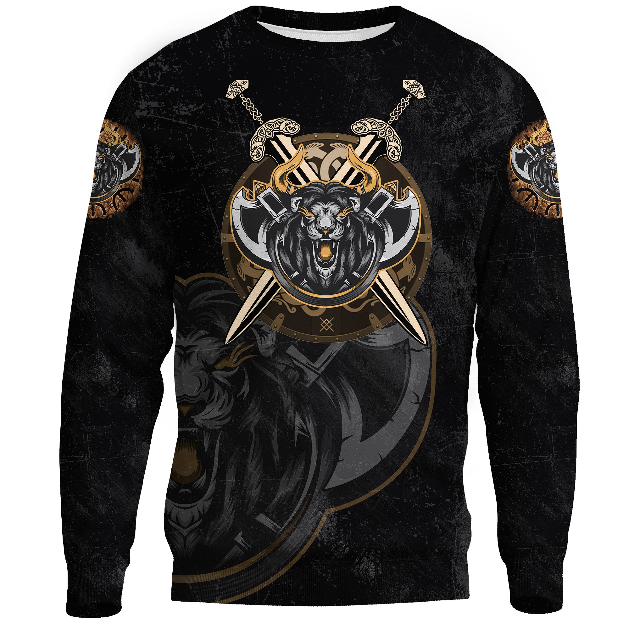 Viking Sweatshirt Lion A27