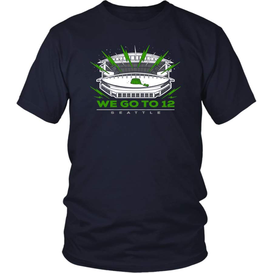 “We Go To 12” Seattle Seahawks Shirt